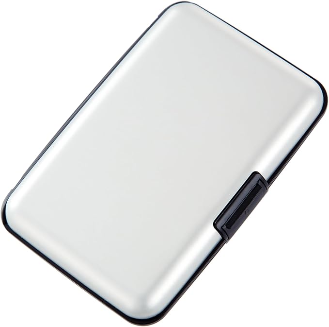 Credit Card Holder Small RFID Blocking Wallet Business Metal Slim Mini Aluminum Hard Case for Women Men