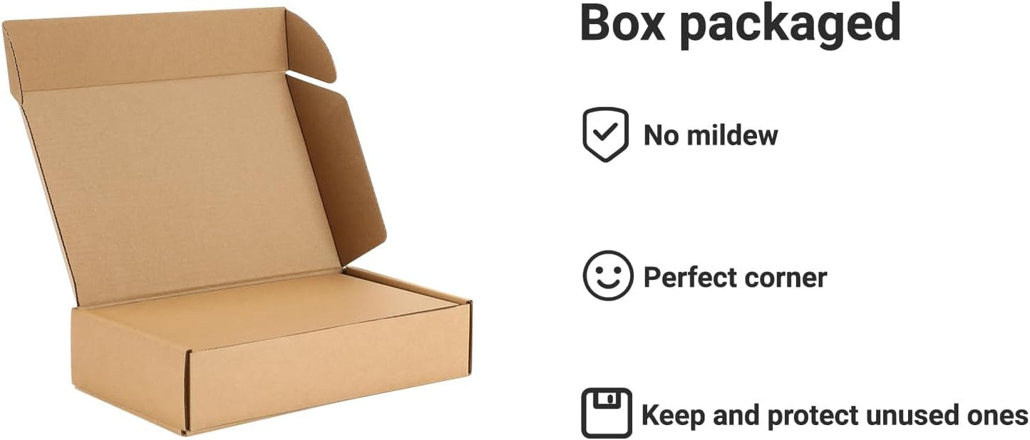 25 Pcs Book Board, Binder Board, Cover Board, Heavy Duty Chipboard for Book Binding, DIY Cardboard (Brown, 8.5 x 11 Inch 80PT)