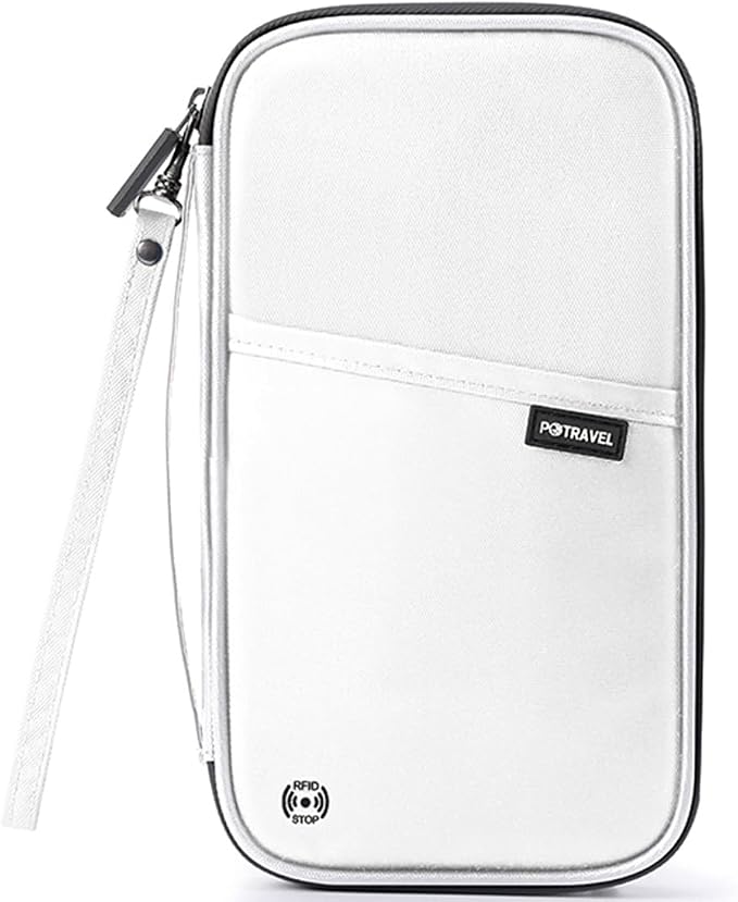 VanFn RFID Travel Passport Wallet, Family Passport Holder, Trip Document Organizer P.Travel Series