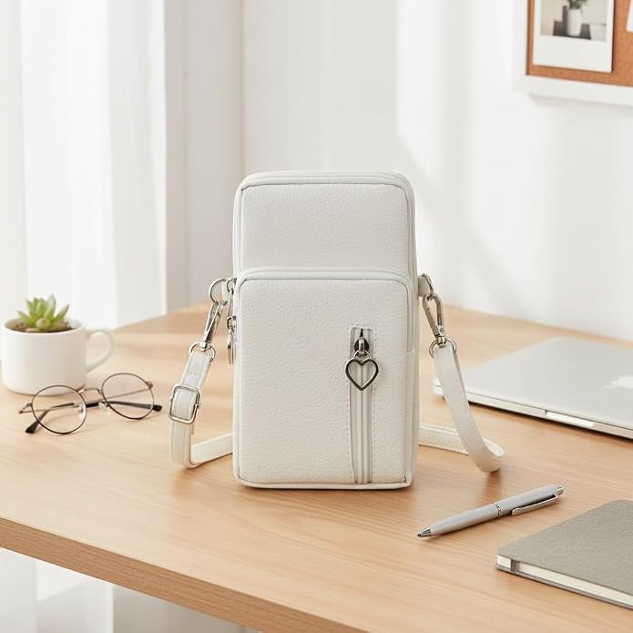 Small Crossbody Bag for Women - Mini Phone Purses with Crossbody Strap and Wallet - Nylon Arm Bag
