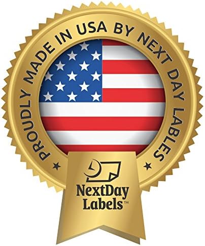 8-1/2 x 11" Neon Color High Light Fluorescent Labels for Laser & Inkjet Printer (Green Fluorescent, 2.5" Round - 12 Per Page | 1200 Labels)