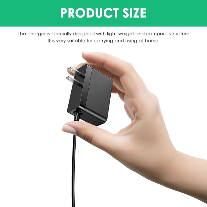 Mrgru 5V Charger Power Cord for Smart Digital Picture Frame Compatible with Skylight/Philips/HP/Aluratek/BSIMB AC Power Adapter