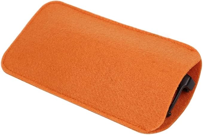7 Pcs Soft Felt Slip In Eyeglass Cases Portable Travel Glasses Pouch for Men Women