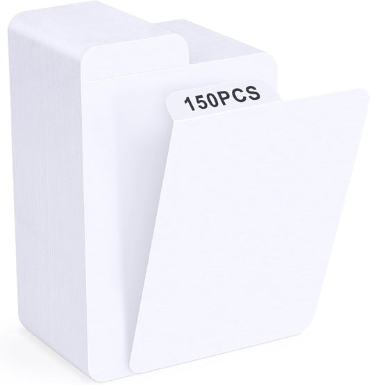 Trading Card Dividers, 150PCS Paper Divider Cards for Storage Boxes, Baseball/MTG/TCG/Sports/Game Cards Organizer, Standard Card-Vertical