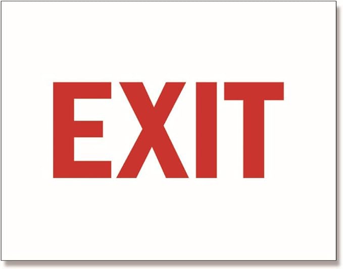 Tarifold A3 Safety Sign Inserts, 6 Messages, Waterproof, 36 Pack | Includes 36 tear-resistant waterproof signs, 6 each of 6 safety messages, for indoor or outdoor display