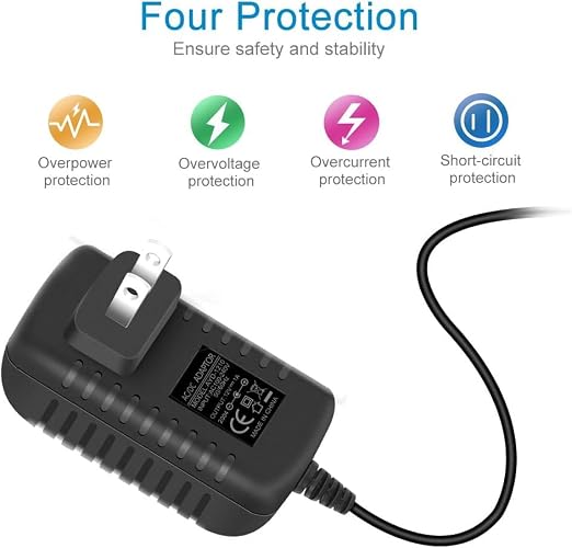 12V Power Supply, 12 Volt 1A 12W DC Power Supply, Black LED Power Adapter, AC 110V to 12V Wall Mounted Transformer Plug for LED Strip Lights with 5.5/2.1 DC Female Connector, 3 Pack