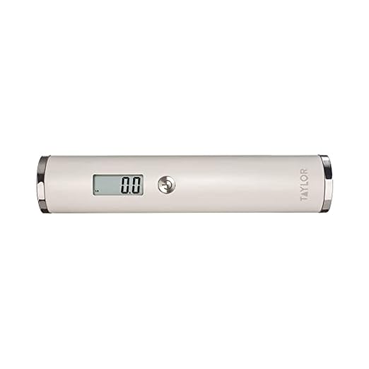 Taylor Ultra Light Digital Luggage Scale, White, Universal
