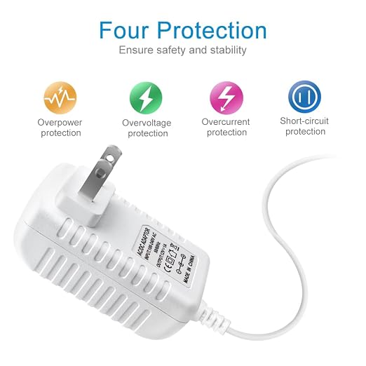 12V Power Supply, 12 Volt 1A 12W DC Power Supply, White LED Power Adapter, AC 110V to 12V Wall Mounted Transformer Plug for LED Strip Lights with 5.5/2.1 DC Female Connector, 3 Pack