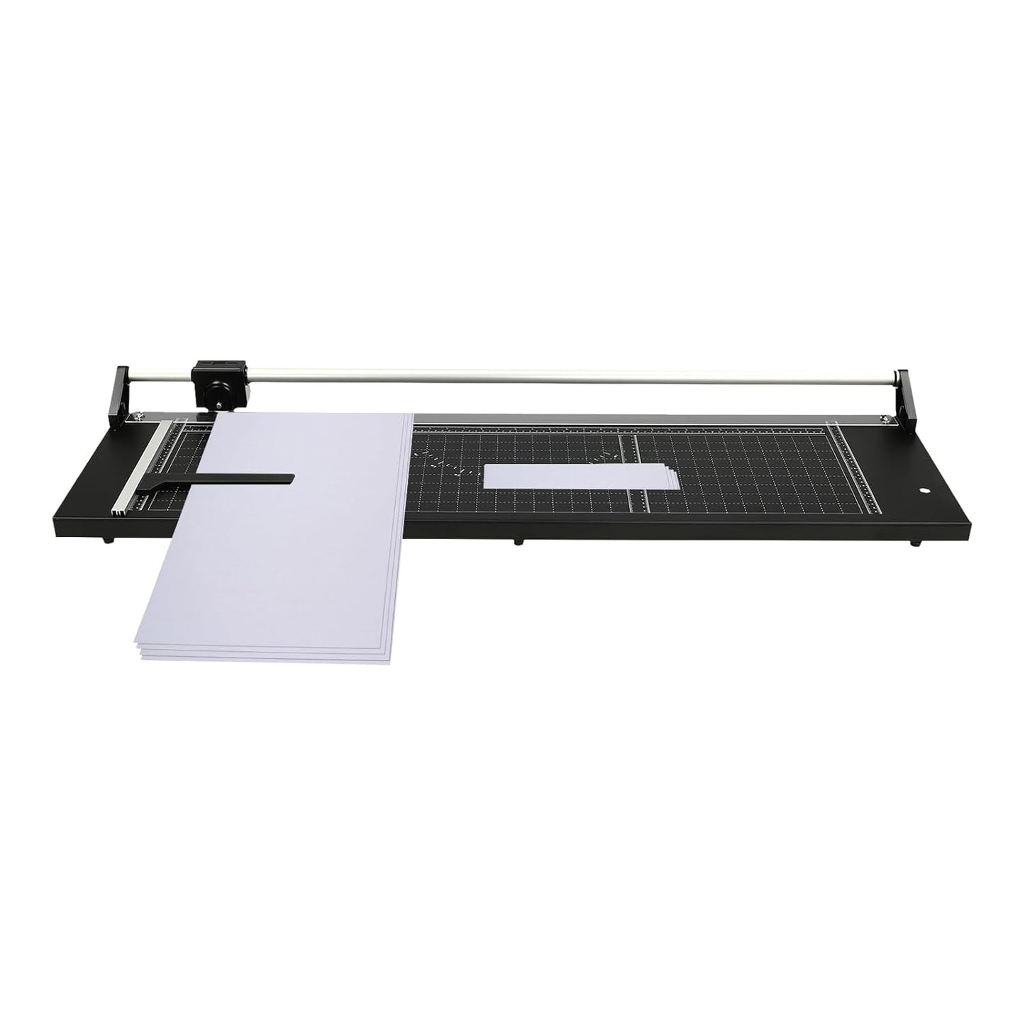 Rotary Trimmer Paper Cutter, 36Inch Manual Paper Trimmer for Crafting, Heavy Duty Rotary Papers Cutter Slider, Self-Sharpening Professional Cutting for Offices, Schools and Crafts
