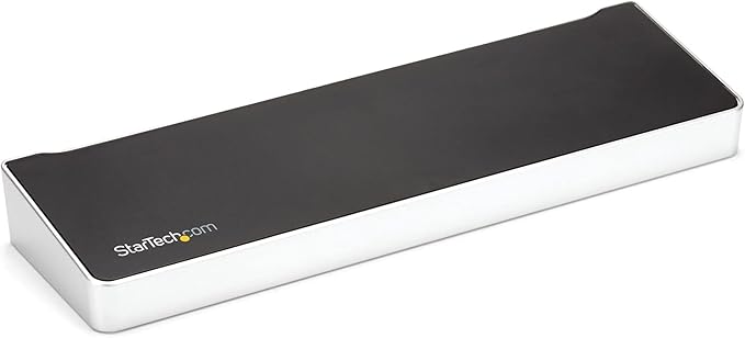 StarTech.com USB-C Triple Monitor Docking Station for MacBook Pro / Air M1 M2 M3 M4 & Windows, Universal 4K HDMI DP Dock, Thunderbolt Compatible, 60W Laptop Charging - TAA