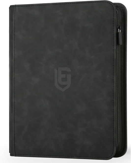 1024 Pocket Card Binder,16 Pocket Trading Card Binder，Side Loading Collectible Card Albums for MTG, for TCG Football, Sports, Game Cards Black