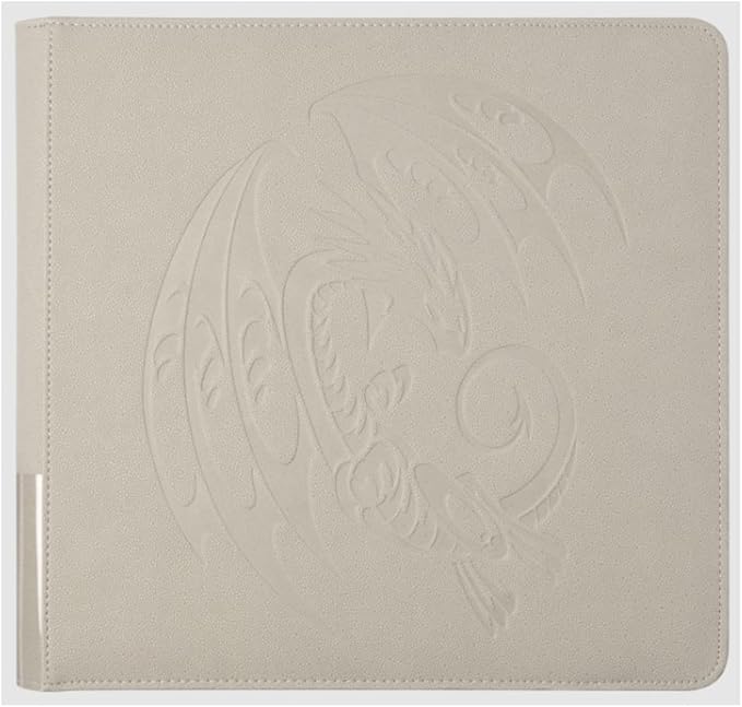 Dragon Shield Card Codex – Card Codex Portfolio 576: Ashen White - MTG Card Sleeves are Smooth & Tough - Compatible with Pokemon & Magic The Gathering Cards