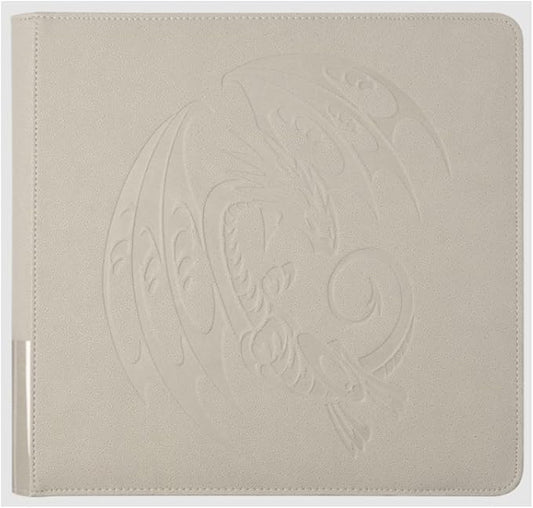 Dragon Shield Card Codex – Card Codex Portfolio 576: Ashen White - MTG Card Sleeves are Smooth & Tough - Compatible with Pokemon & Magic The Gathering Cards