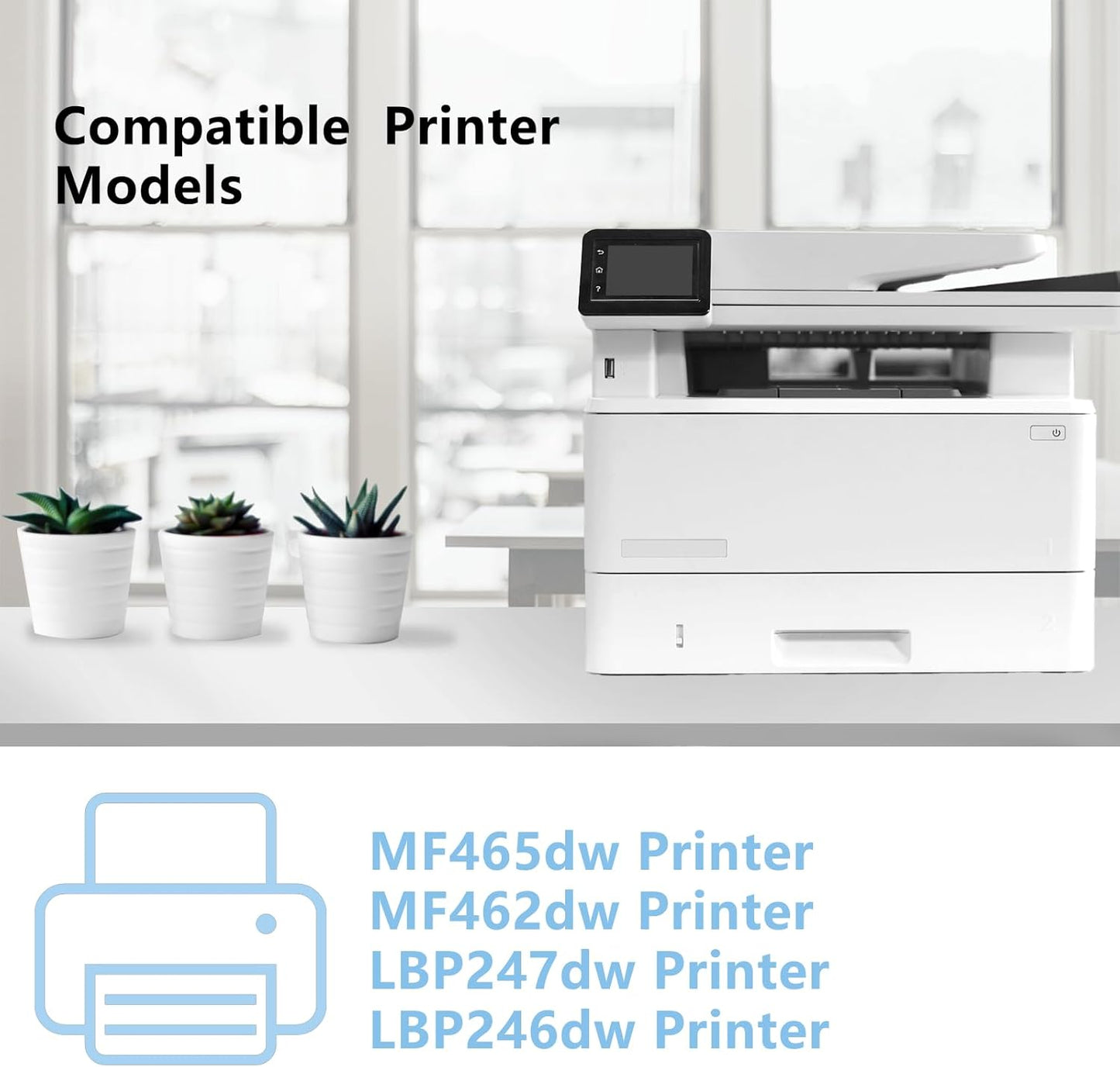 YiBonton 070 CRG-070 CRG 070H CRG-070 Compatible Toner Cartridge Replacement for 070 Toner imageCLASS MF461 MF461dw MF462 MF462dw MF465 MF465dw LBP243 LBP243dw LBP266 LBP266dw LBP247 LBP247dw