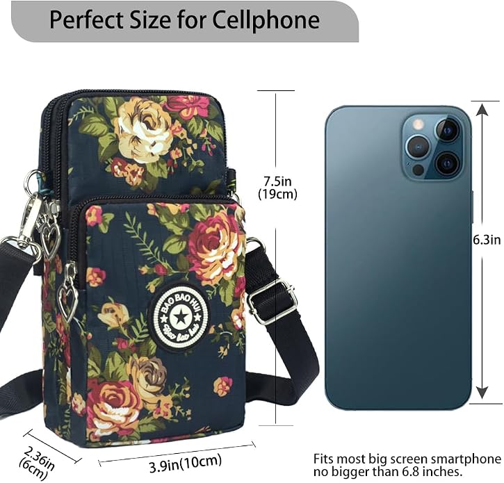 Small Crossbody Bags for Women Mini Cell Phone Purses Handbag Shoulder Bag