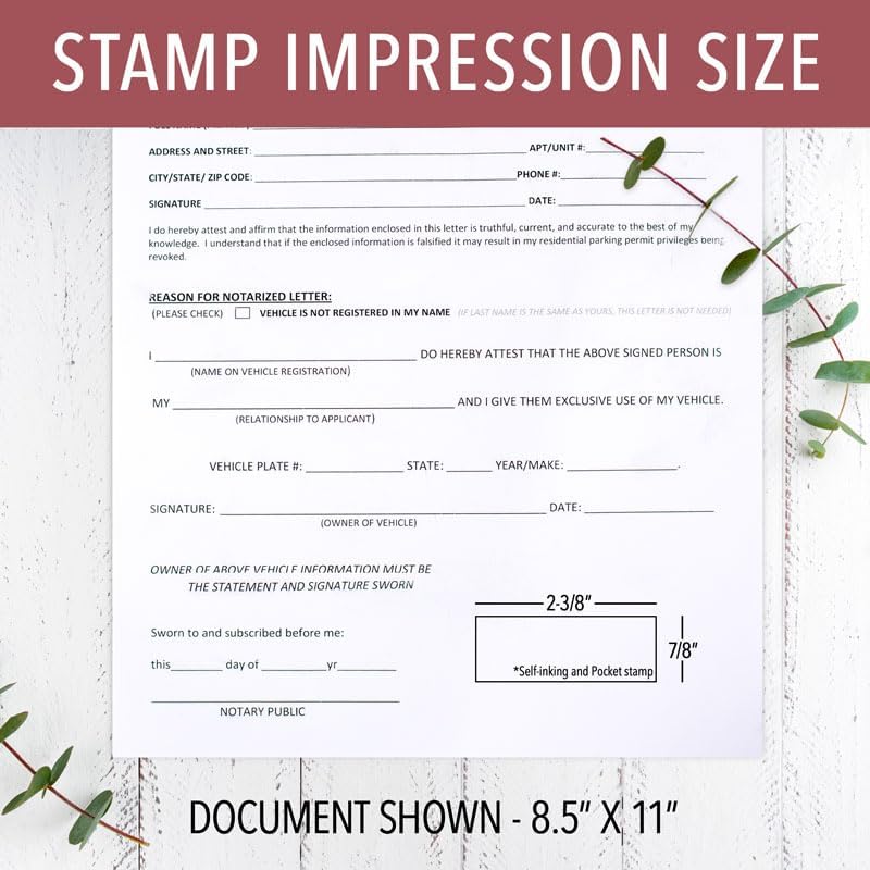 Colorado Rectangular Notary Stamp | Official State Notary Stamp | Official Seals | Meets State Specifications (Colorado, Rectangular Stamp)