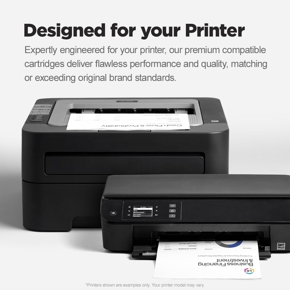 LD Products Remanufactured Ink Cartridge Replacements for Hp 60 Black CC640WN and Color CC643WN (Set of 2) for Photosmart, Envy e All-in-one Deskjet