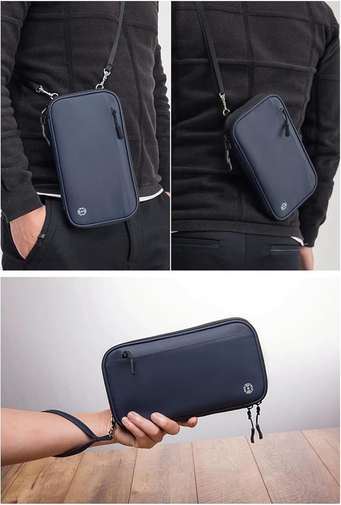 RFID Blocking Family Passport Holder, Multi-functional Travel Document Organizer, for Women, Men, and Families