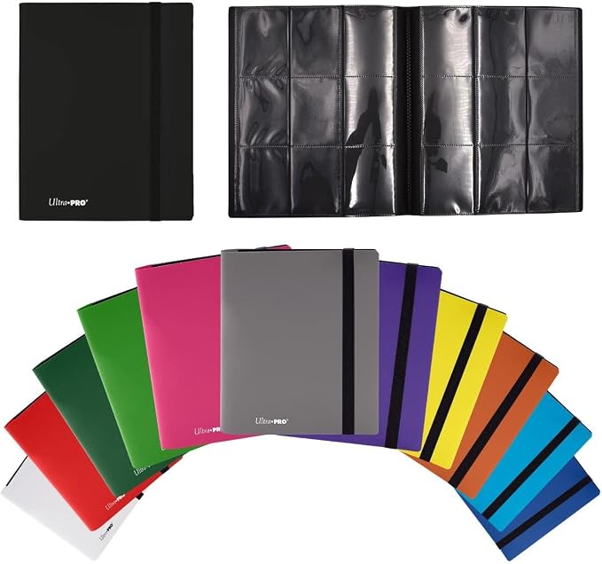 Ultra Pro E-15219 Eclipse 9-Pocket PRO-Binder-Jet Black