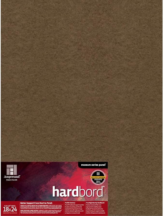Ampersand Hardbord 1/8 Inch 18X24