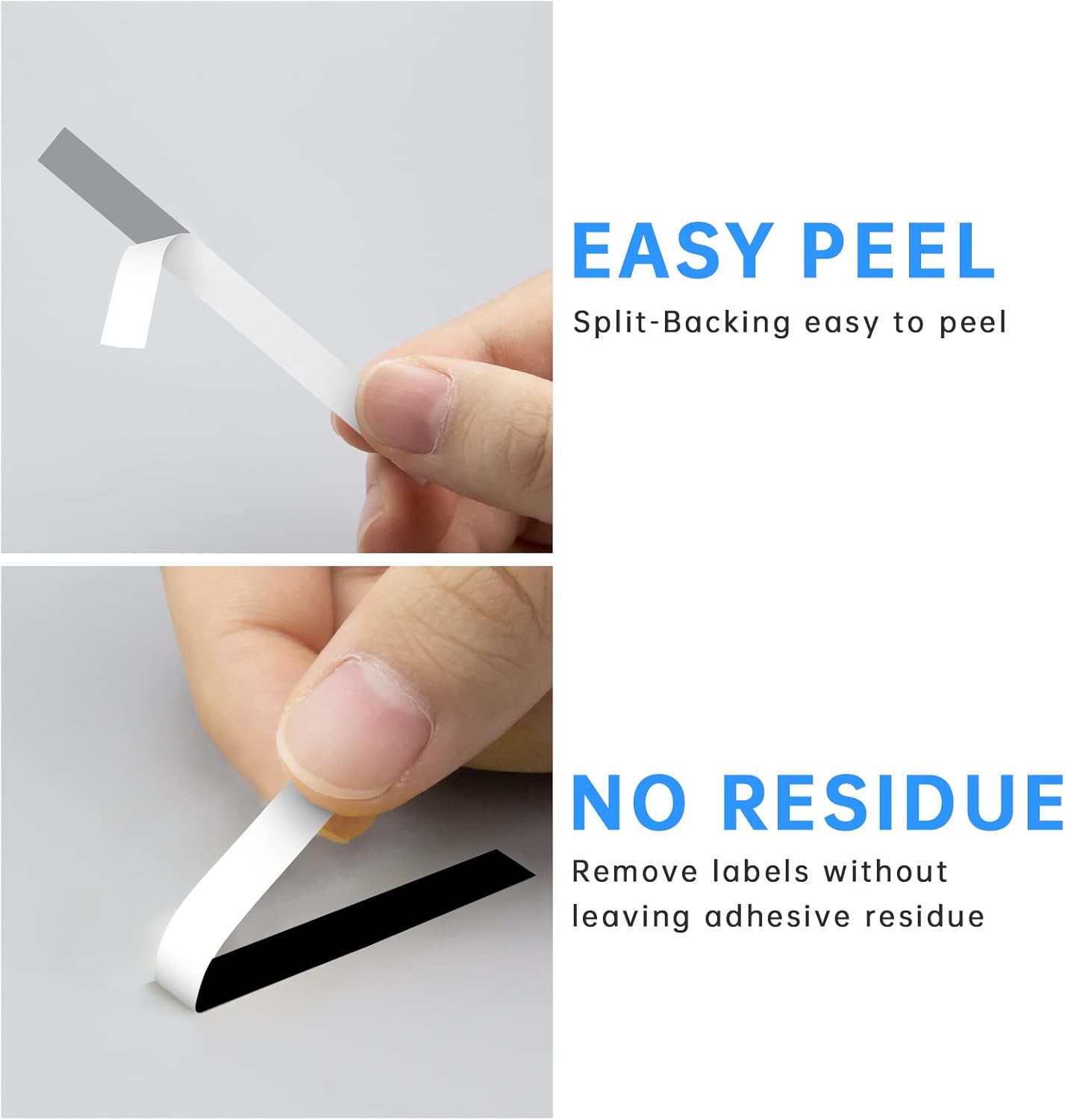 Unismar Compatible for Brother 6mm White on Black Label Maker Tape TZe-315 TZ315 TZe 6mm 0.23 Black Tape Work for PTD220 PTD200 PTD210 PTD600 PTD400 PTH100 PTH110 PT1280 PT1890, 1/4'' x 26.2', 4-Pack