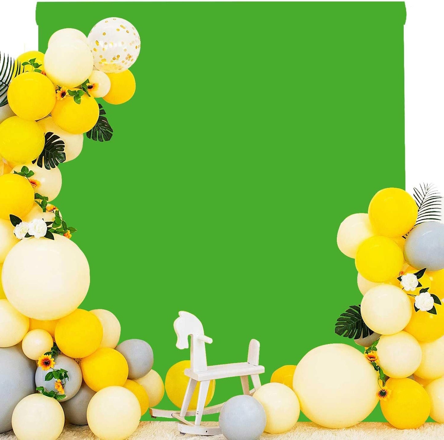 Green Screen Photo Backdrop for Photoshoot Green Background for Photography Photo Backdrop Curtain for Party 10x20 FT