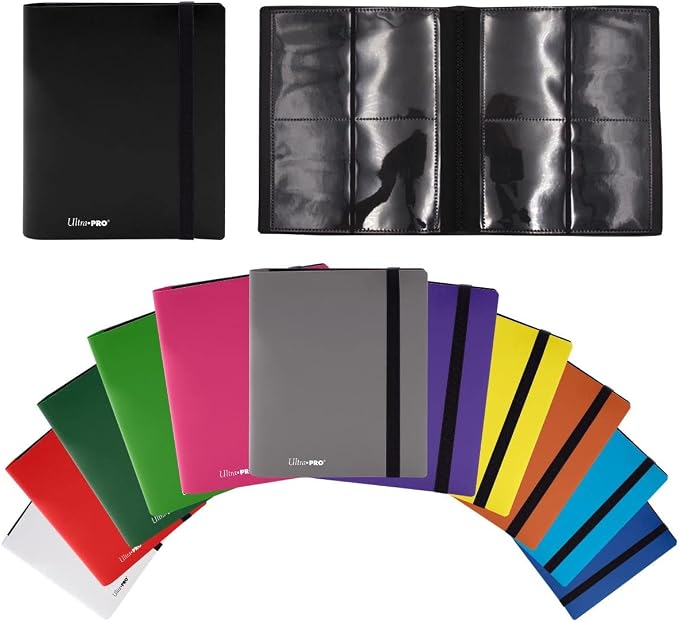 Ultra Pro 4-Pocket Eclipse PRO-Binder - Apple Red