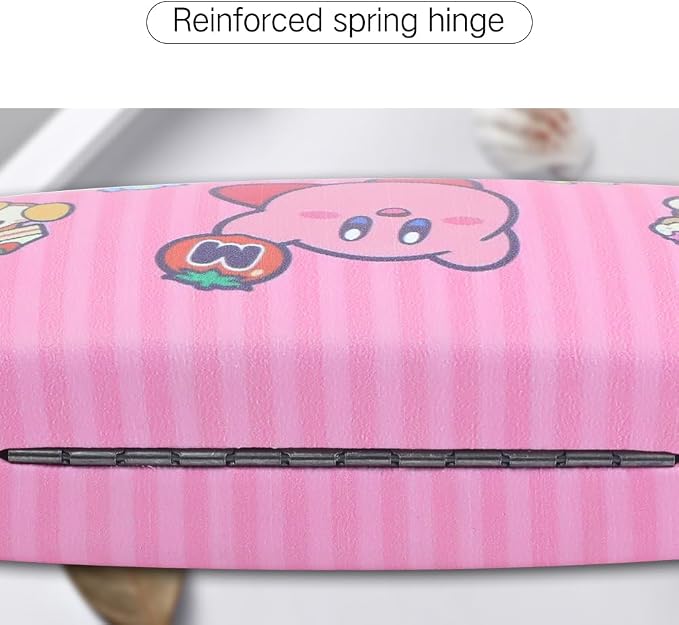 PERFECTSIGHT Hard Shell Eyeglasses Case, Kawaii Protective Glasses Case for Kids, Cute Eyeglass Case for Women Men Girls