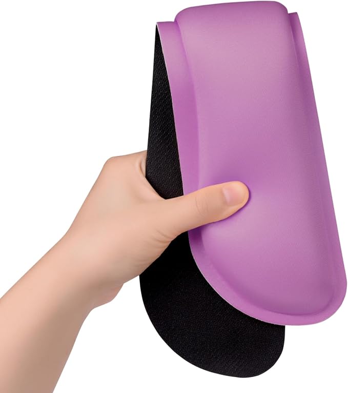 Dapesuom Enlarge Keyboard Wrist Rest, Memory Foam Keyboard Wrist Cushion for Computer Desk Mats Support, Pain Relief Ergonomic Mouse Pad Rests with Non-Slip Base for Gaming, Laptop, Radiant Orchid