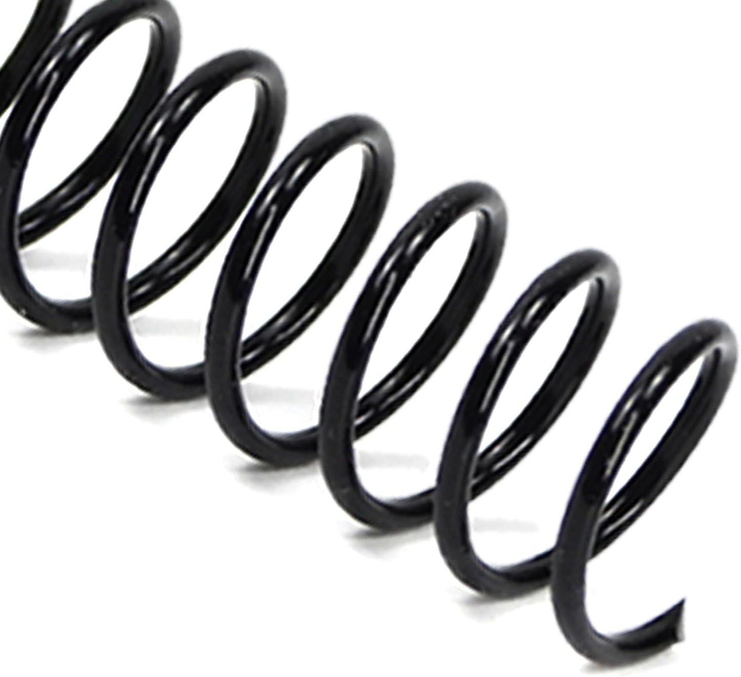 Rayson 22.2mm Plastic Spiral Coil Binding 3:1 Pitch, 7/8 inch, 190 Sheets Capacity Black Coil Binding Spines - Versatile for Office and Educational Tasks, Pack of 50