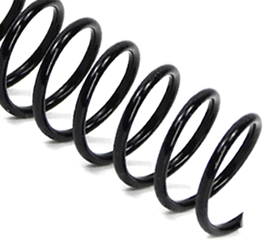 Rayson 22.2mm Plastic Spiral Coil Binding 3:1 Pitch, 7/8 inch, 190 Sheets Capacity Black Coil Binding Spines - Versatile for Office and Educational Tasks, Pack of 50