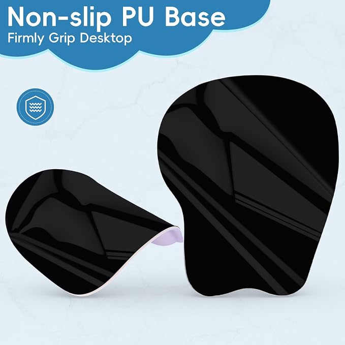 Upgrade Ergonomic Mouse Pad,Non Slip Mousepad Wrist Rest Support for Office, Computer, Laptop & Mac(B-Blue Sea Beach)