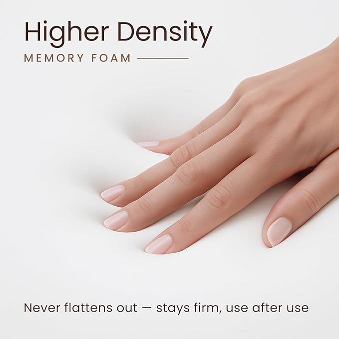 Sleepavo Office Chair Cushion - Seat Cushion for Tailbone Pain Relief - Butt Pillow for Coccyx, Sciatica, and Lower Back Pain - Orthopedic Chair Pad for Lumbar Support in Office Desk (Pink)