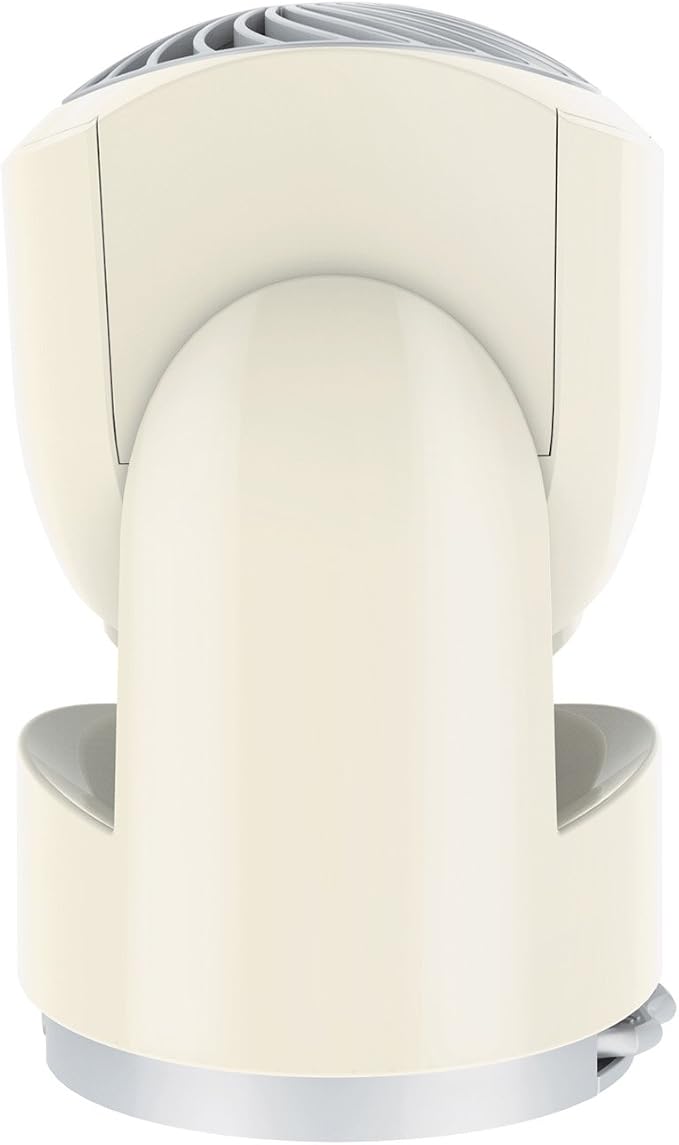 Vornado Flippi V6 Compact Air Circulator Fan, Quiet Portable Travel Fan for Office or Bedroom, Adjustable Head, 2 Speeds, Vintage White