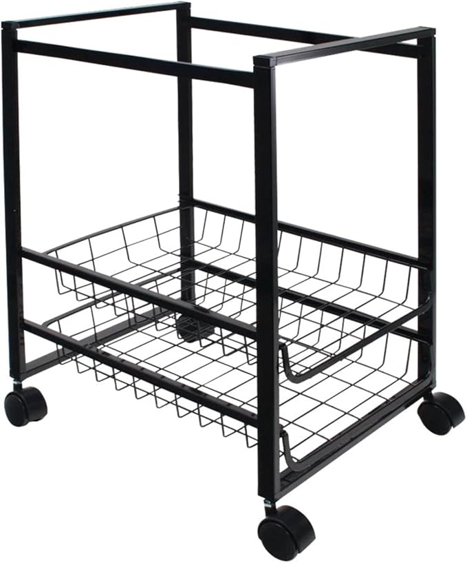 AVT34075 - Advantus Mobile File Cart w/Sliding Baskets