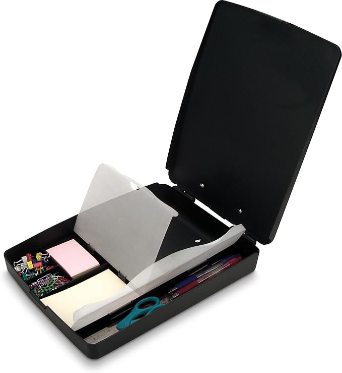 OIC83333 - CLIPBOARD,BOX,6 COMP,CC