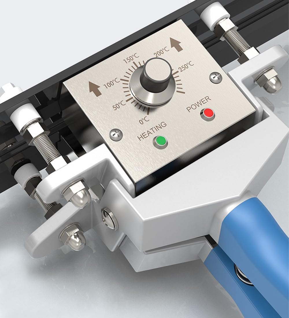 FKR-300 Hand Held Crimp Heat Sealer Bag Crimp Heat Sealer Sealing Machine Tool Aluminum Foil Kraft (12" Sealing Length)