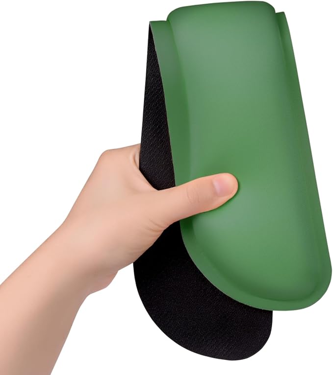 Dapesuom Enlarge Keyboard Wrist Rest, Memory Foam Wrist Cushion for Desk Mats Support, Cute Typing Pain Relief Keyboard Mouse Pad Rests Set with Non-Slip Base for Gaming Laptop Office, Forest Green