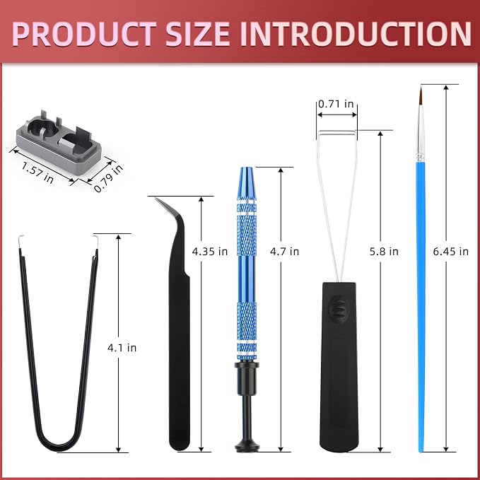 RUNJRX Keyboard Lube Kit JRX 205G0 0.53oz/15g for Mechanical Keyboard Lube, Switch Opener for MX Kailh,Keyboard Tools with Keycap Puller