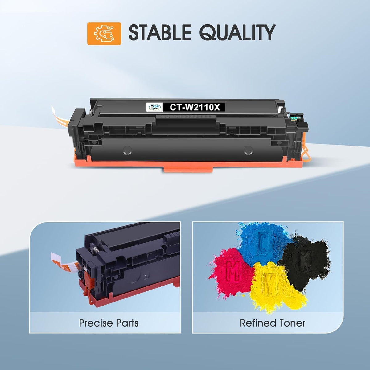 206X 206A Toner Cartridges 4 Pack High Yield M283fdw M255dw Set Compatible Replacement for HP 206X 206A Color Laserjet Pro MFP M283cdw M283 M255 Printer Ink (with Chip) (Black Cyan Yellow Magenta)