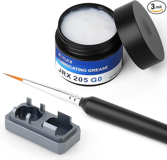 RUNJRX Keyboard Switch Lube Kit JRX 205G0 0.53oz/15g, Switch Opener for MX Cherry Panda Kailh Switch,Lube Brush for Mechanical Keyboard Switch