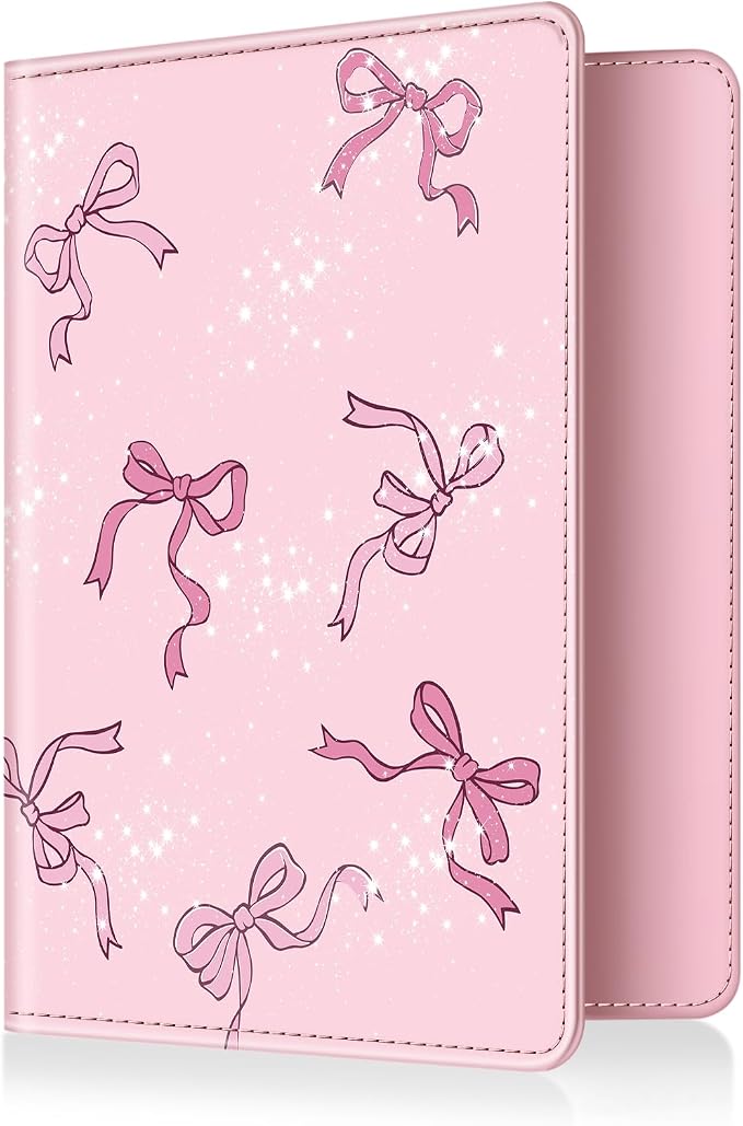 FINTIE Passport Holder, Slim Travel Wallet RFID Blocking Card Case Cover | Passport Cover Protector Essentials with Credit Card Slots, For Women/Men
