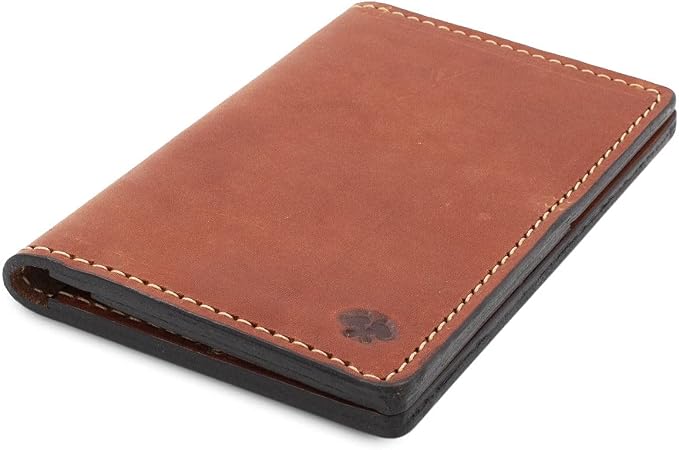 Leather Passport Holder for Men | Made in USA | 3.5" x 5.5" Field Notes Cover | Rio Latigo