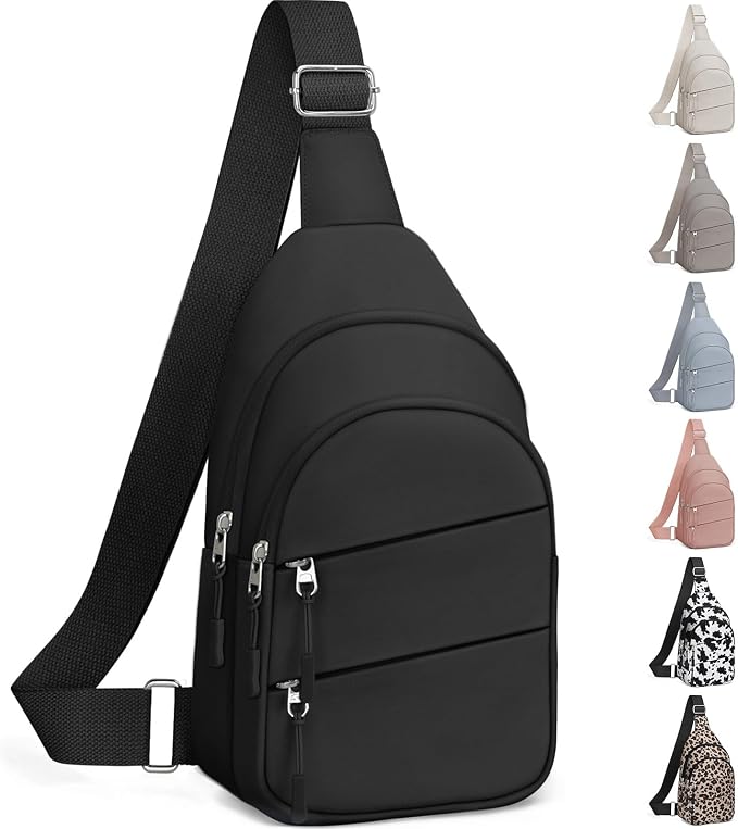 Tuwubi Crossbody Bags for Women, Sling Bag for Men | Small Hiking Backpack Shoulder Bag Lightweight for Outdoors Travel