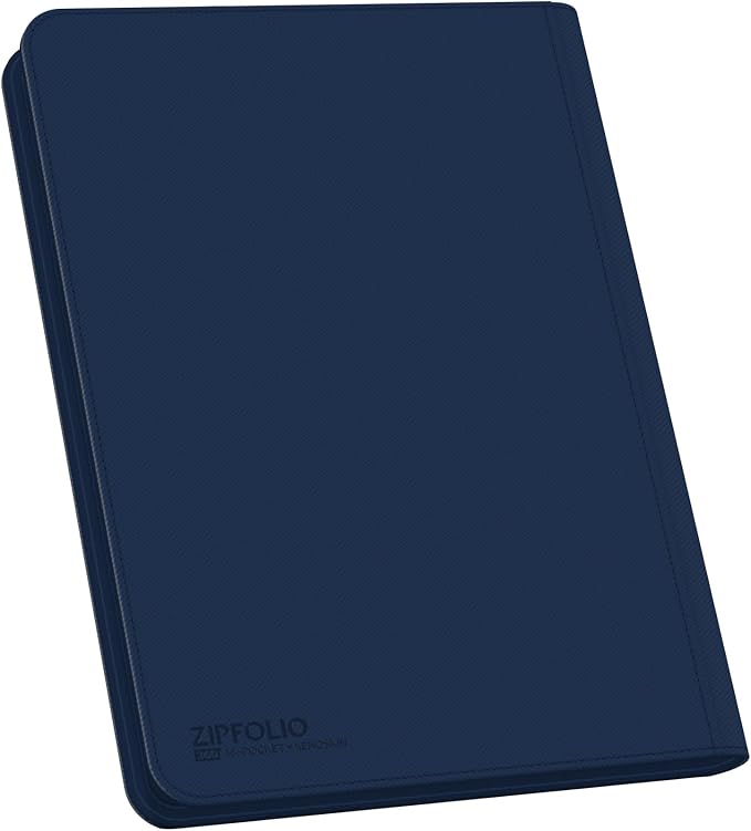 Ultimate Guard Zipfolio 360 – 18 Pocket Xenoskin Blue