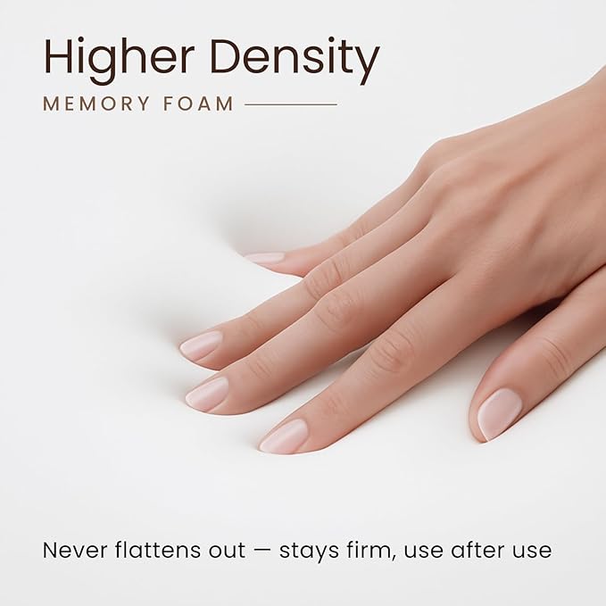 Sleepavo Office Chair Cushion - Seat Cushion for Tailbone Pain Relief - Butt Pillow for Coccyx, Sciatica, and Lower Back Pain - Orthopedic Chair Pad for Lumbar Support in Office Desk, Car, Airplane