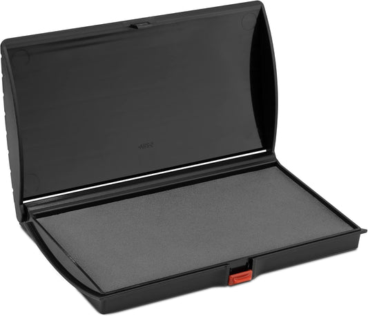 Large Premium Gray Ink Stamp Pad - 3" by 6" - Quality Felt Pad