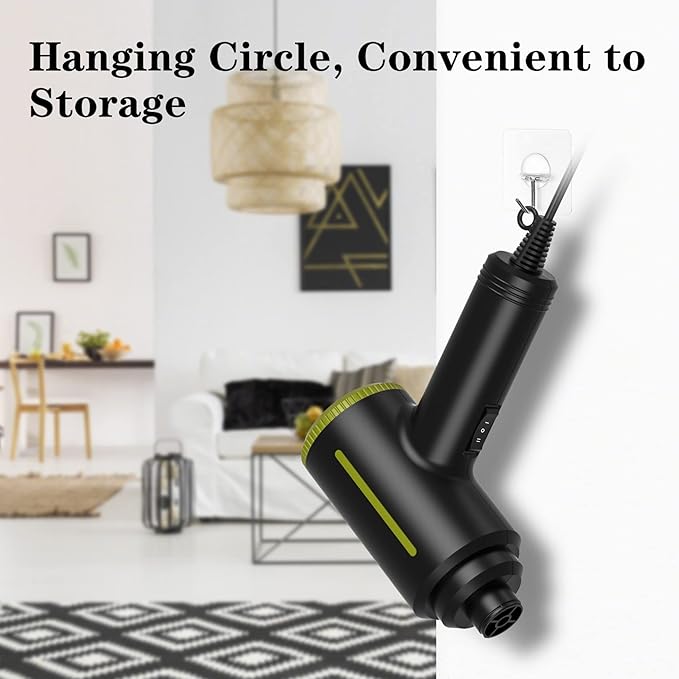 ATEngeus Electric Air Duster - 2 Speed, 40000RPM Air Blower & Pump, Reusable for Computer Keyboard, Dust, Hairs