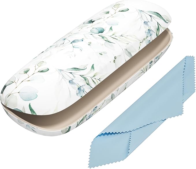 Eyeglasses Case, Hard Shell Protective Case for Glasses, Unisex for Women Men