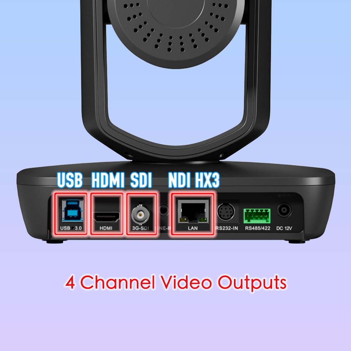 AVKANS 20X NDI PTZ Camera Kits - 2pcs 20X AI Auto Tracking NDI Camera with 1pcs IP Joystick Controller Package for Church Live Streaming Video Production（2X LV20N and 1x AV-Joy-IP）